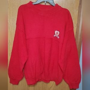 Nutmeg Mills Vintage IU Indiana University sweater size Large L